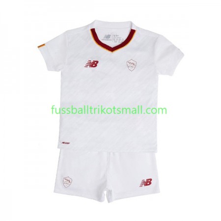 Fußballtrikots AS Rom Kinder 2022-2023 Kurzarm Auswärts-trikot kaufen